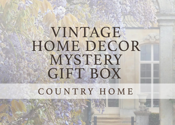 Silver Country Home Mystery Gift Box