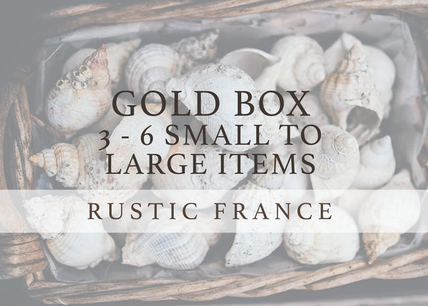 Gold Rustic Decor Mystery Gift Box