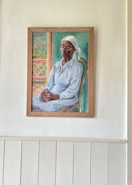 Modernist African Lady Portrait