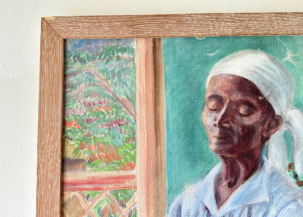 Modernist African Lady Portrait