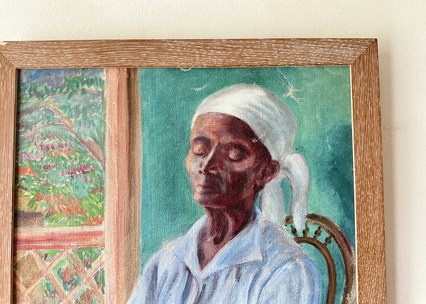 Modernist African Lady Portrait