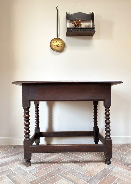 Georgian Oak Side Table