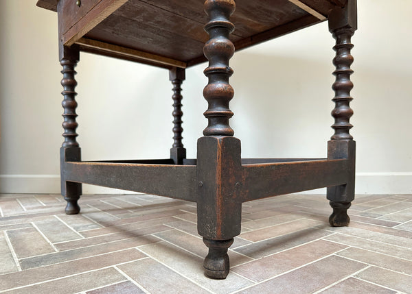 Georgian Oak Side Table