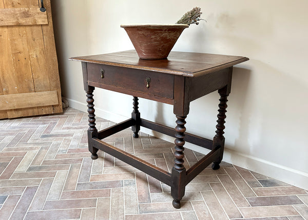 Georgian Oak Side Table