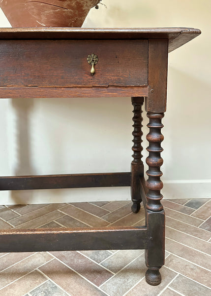 Georgian Oak Side Table