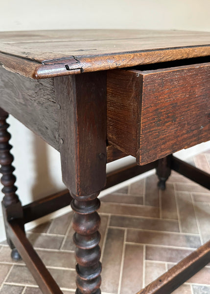Georgian Oak Side Table