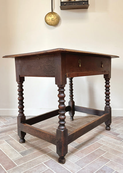 Georgian Oak Side Table