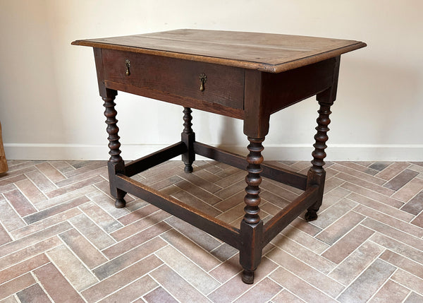 Georgian Oak Side Table