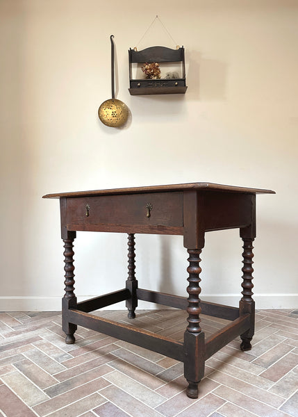 Georgian Oak Side Table