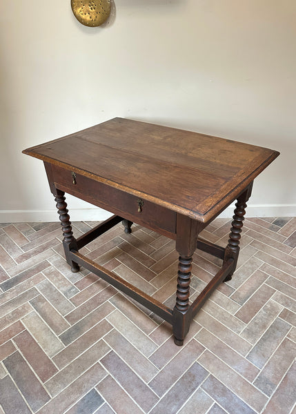 Georgian Oak Side Table
