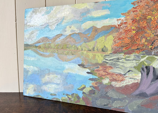 Modernist Style Landscape Oil Painting