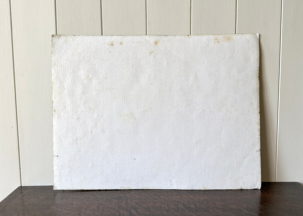 Mill and River Landscape Painting