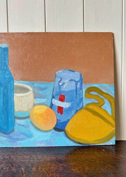 Still Life Oil on Board