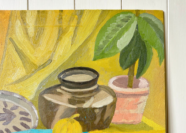 Oil on Board Modernist Painting