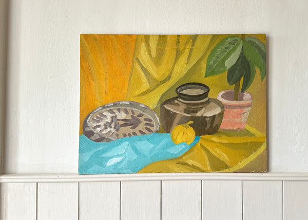 Oil on Board Modernist Painting