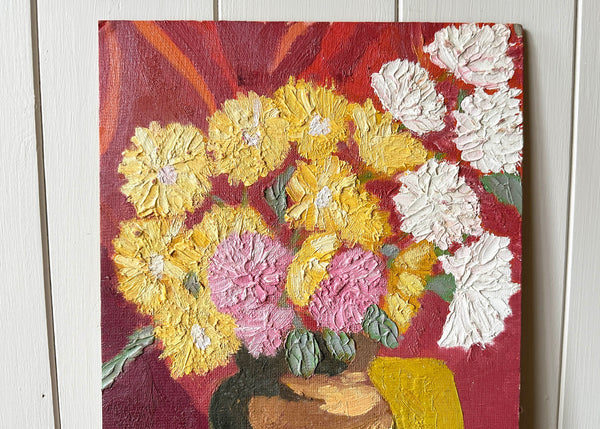 Vase of Flowers Still Life Painting