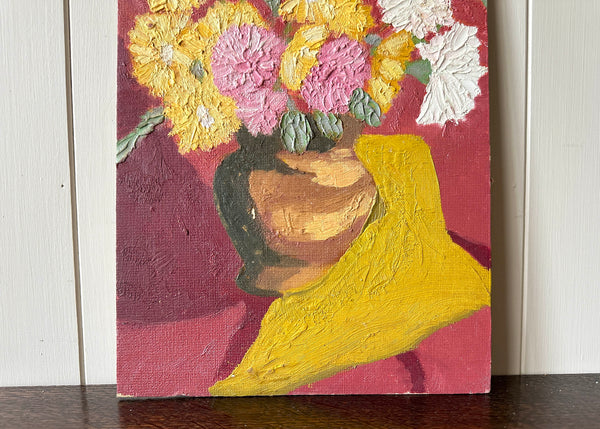 Vase of Flowers Still Life Painting