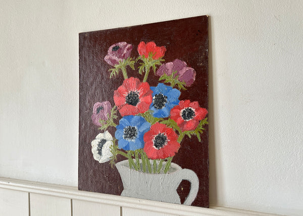 Anemone Flowers, Still Life Painting