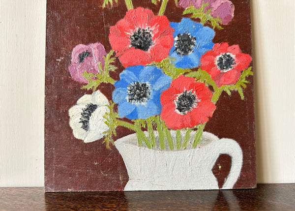 Anemone Flowers, Still Life Painting