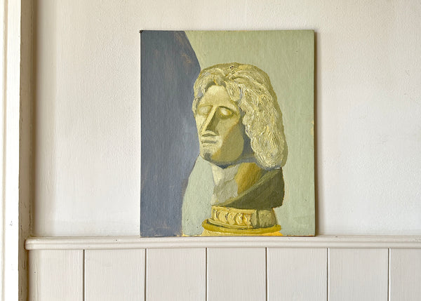 Modernist Roman Bust Painting