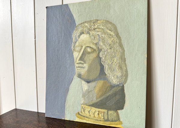 Modernist Roman Bust Painting