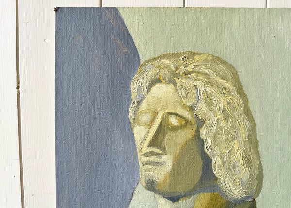 Modernist Roman Bust Painting