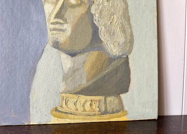 Modernist Roman Bust Painting