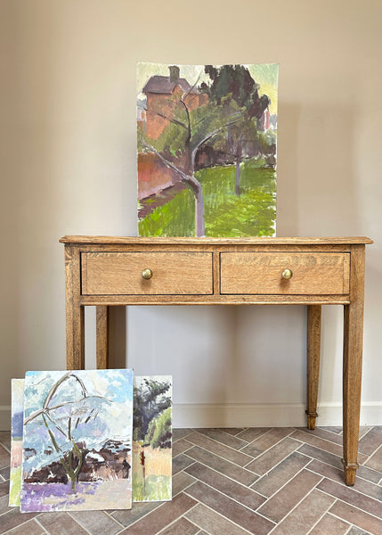 Expressionist Plein Air Scene