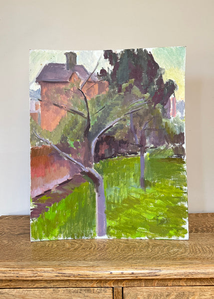 Expressionist Plein Air Scene