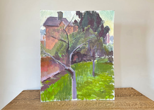 Expressionist Plein Air Scene