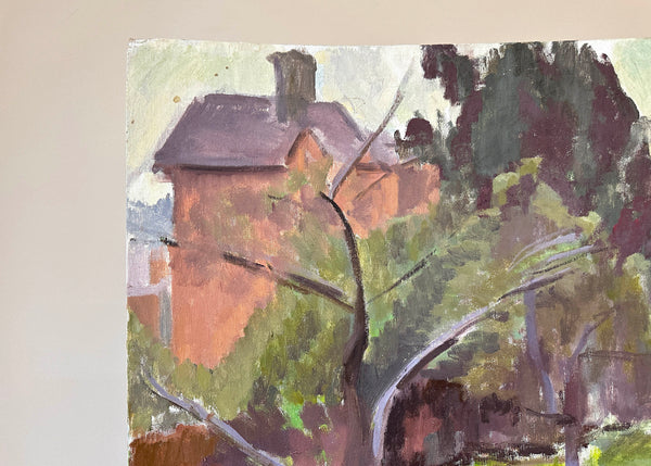 Expressionist Plein Air Scene