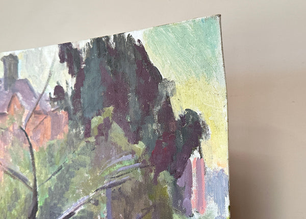 Expressionist Plein Air Scene