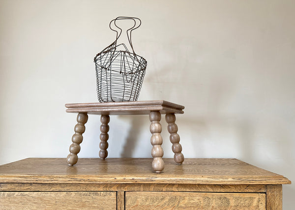 Bobbin Leg Foot Stool