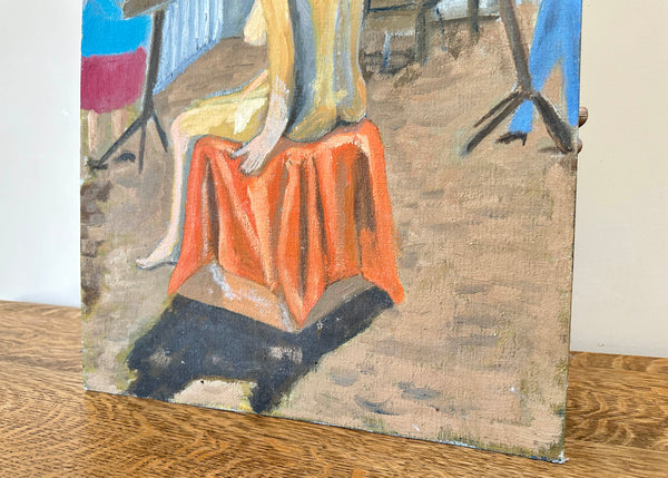 Life Figure Oil Painting