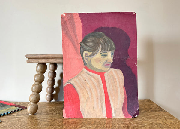 Stylised Portrait Painting