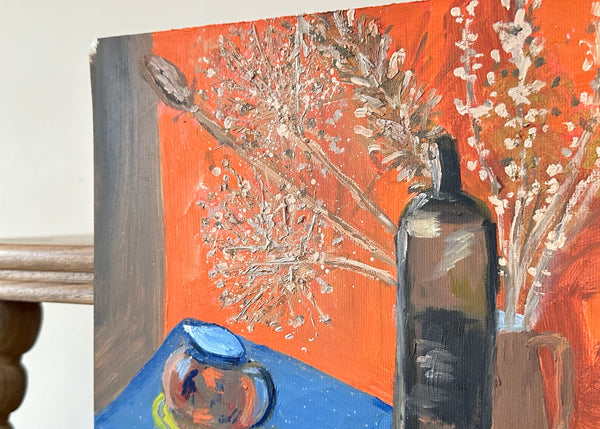 Vibrant Still Life Oil Painting