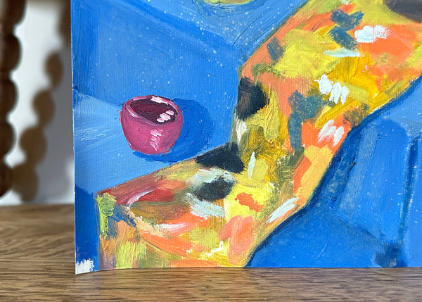 Vibrant Still Life Oil Painting