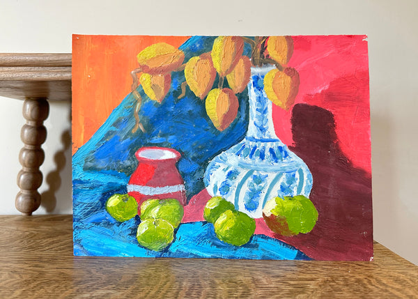 Expressionist Still Life Oil Painting
