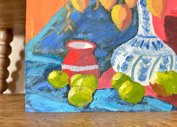 Expressionist Still Life Oil Painting