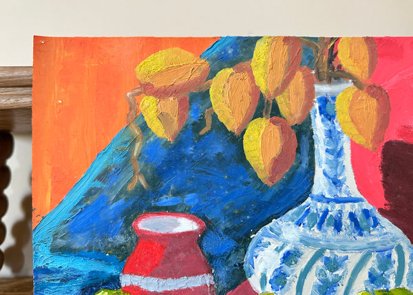 Expressionist Still Life Oil Painting