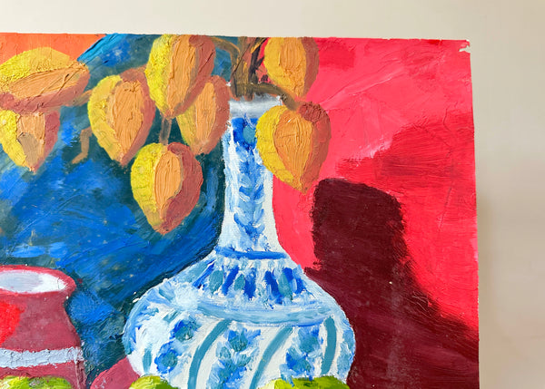 Expressionist Still Life Oil Painting