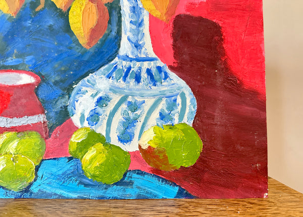 Expressionist Still Life Oil Painting