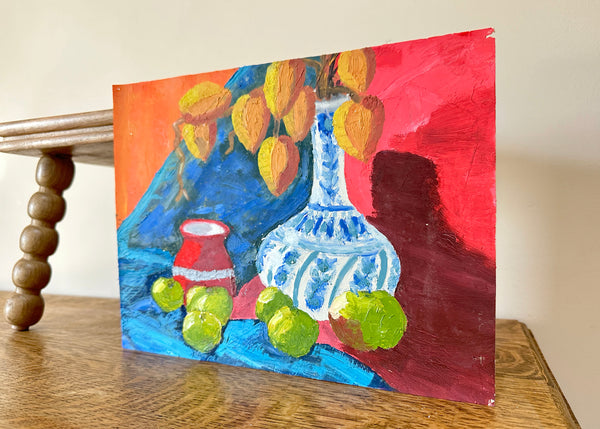 Expressionist Still Life Oil Painting