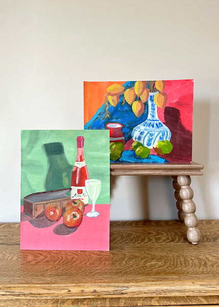 Still Life Table Scene Painting