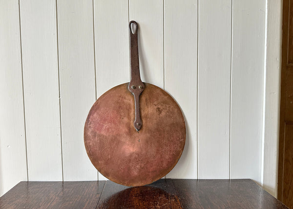French Copper Pan Lid