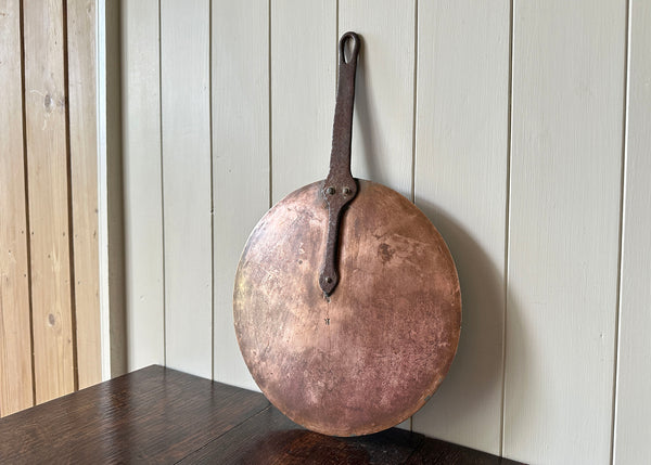 French Copper Pan Lid