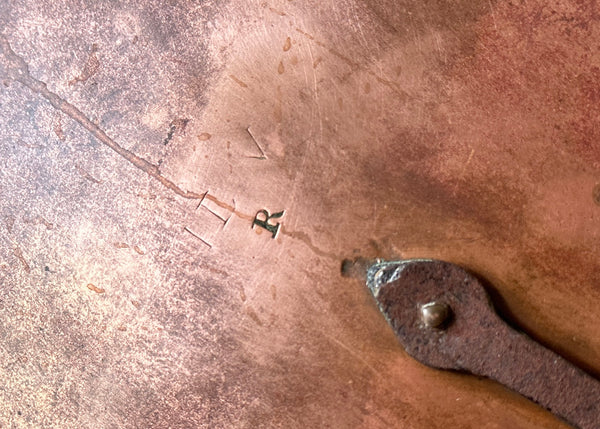 French Copper Pan Lid