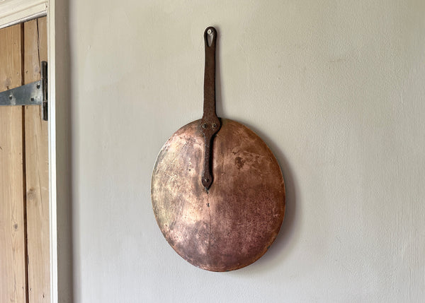 French Copper Pan Lid