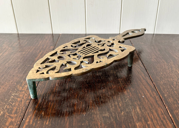 Cast Brass Trivet