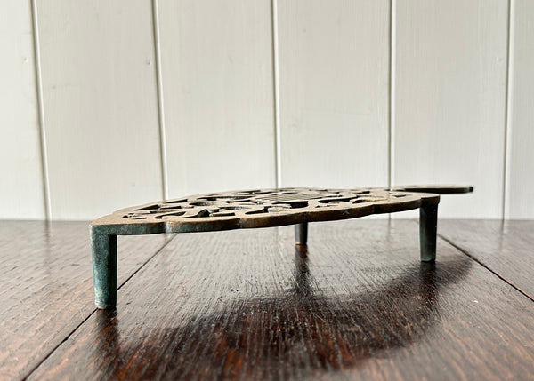 Cast Brass Trivet